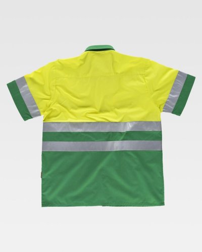 Camicia a maniche corte alta visibilità