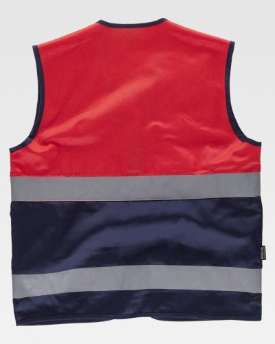 Gilet certificato alta visibilità con cerniera
