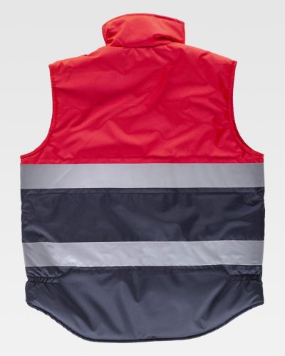 Gilet con chiusura a cerniera nascosta