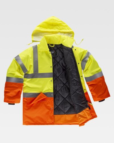 Parka certificato alta visibilità