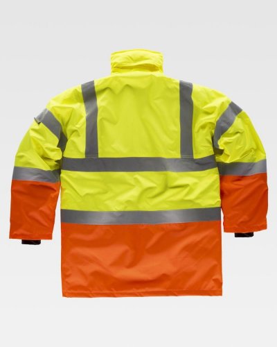 Parka certificato alta visibilità