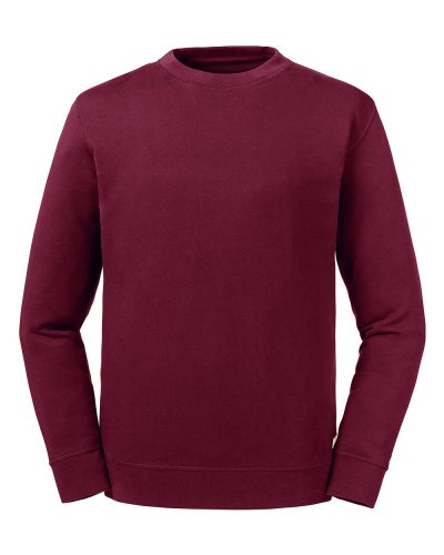 Felpa reversibile Pure Organic Burgundy