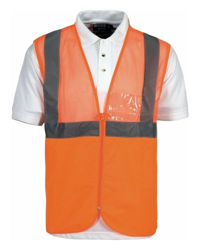 Gilet a rete alta visibilità ORANGE