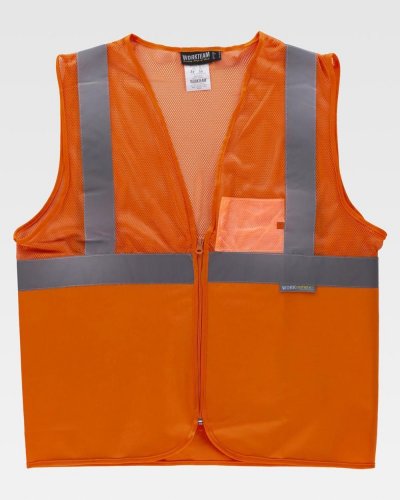 Gilet a rete alta visibilità
