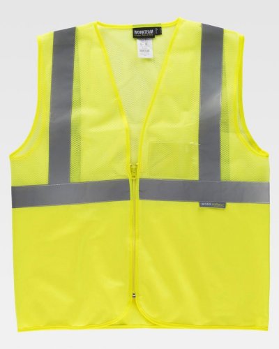 Gilet a rete alta visibilità