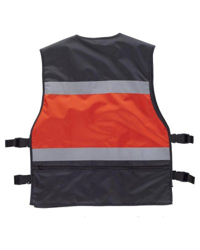 Gilet in tessuto Oxford regolabile