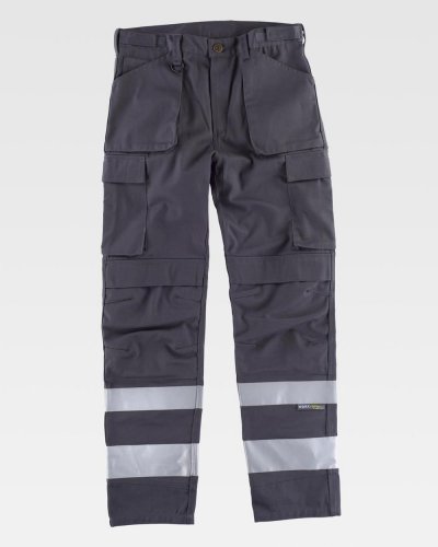 Pantalone di triple cuciture con bande riflettente CONVOY