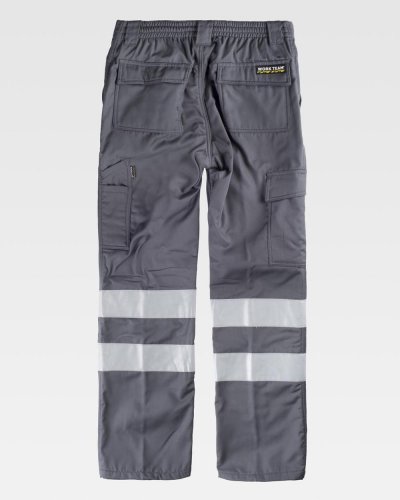 Pantalone multitasche interno in pile