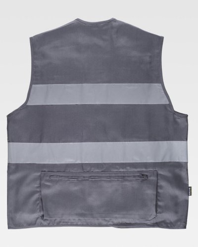 Gilet tipo safari multitasche