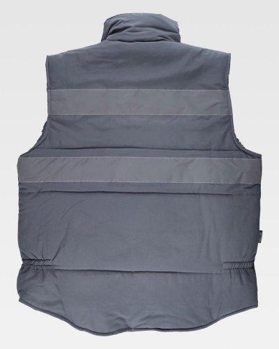 Gilet imbottito collo alto
