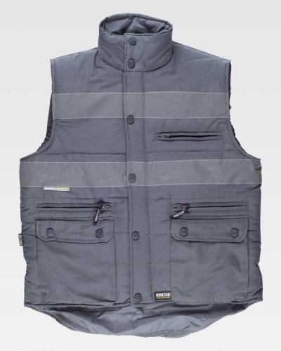 Gilet imbottito collo alto