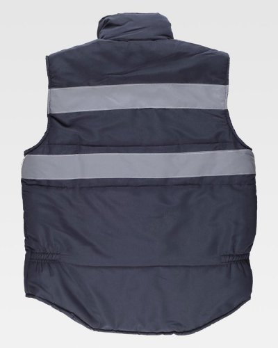 Gilet imbottito collo alto