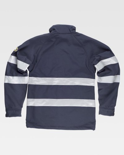 Giacca Workshell chiusura con cerniera