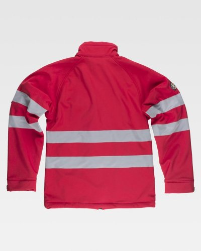 Giacca Workshell chiusura con cerniera