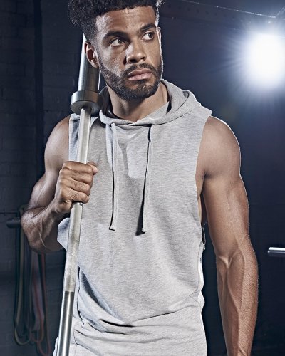 Urban Sleeveless Muscle Hoodie