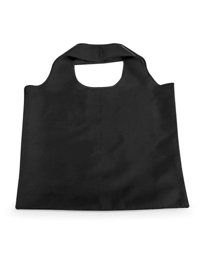 Borsa pieghevole in poliestere Fola Nero
