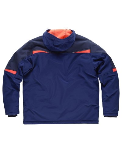 Giacca Workshell imbottita tricolore