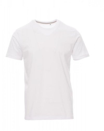 T-shirt da uomo girocollo Free Bianco