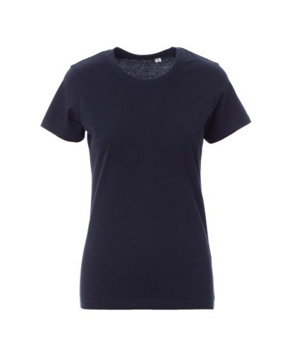 T-shirt girocollo manica corta Free lady Blu Navy