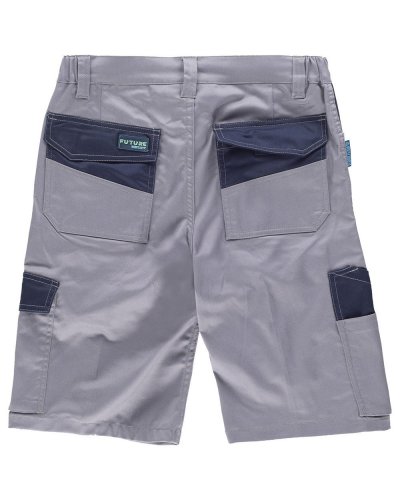 Short combinato di tessuto elastico