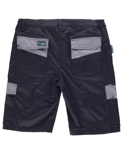 Short combinato di tessuto elastico