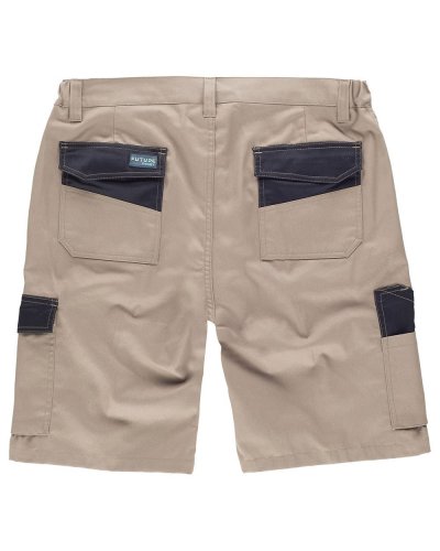 Short combinato di tessuto elastico