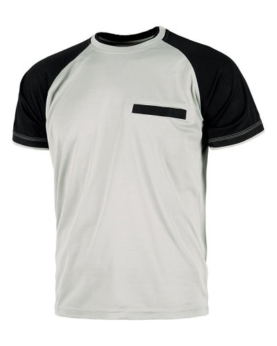 T-shirt girocollo triple cuciture