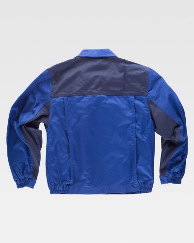 Giacca con cerniera in nylon nascosta