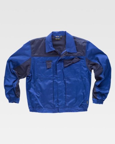 Giacca con cerniera in nylon nascosta