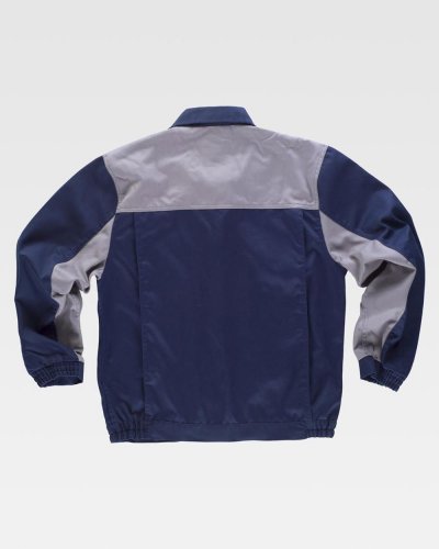 Giacca con cerniera in nylon nascosta