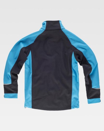 Giacca Workshell leggera con manica raglan