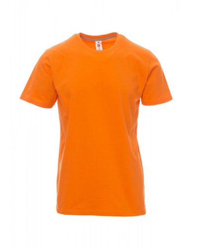 T-shirt da uomo girocollo Sunrise Arancio