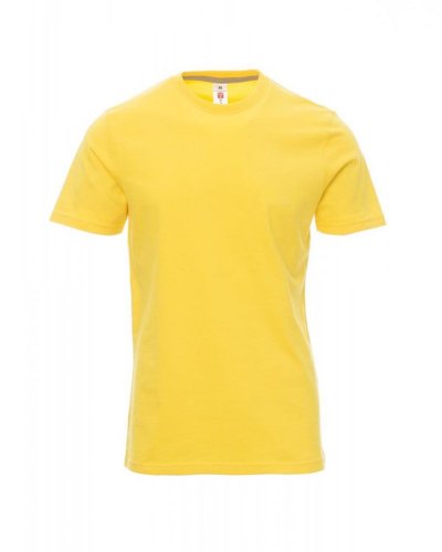 T-shirt da uomo girocollo Sunrise Giallo