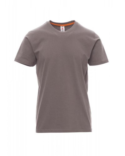 T-shirt da uomo girocollo Sunrise Steel Grey