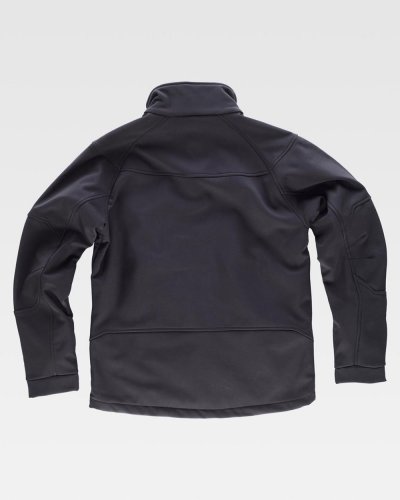 Giacca Workshell leggera con manica raglan e dettagli catarifrangenti