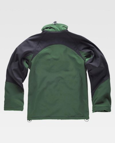 Giacca Workshell maniche raglan