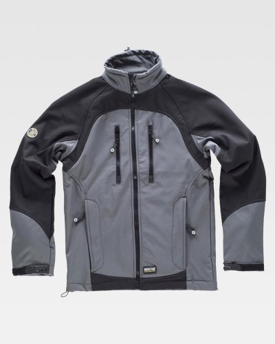 Giacca Workshell maniche raglan