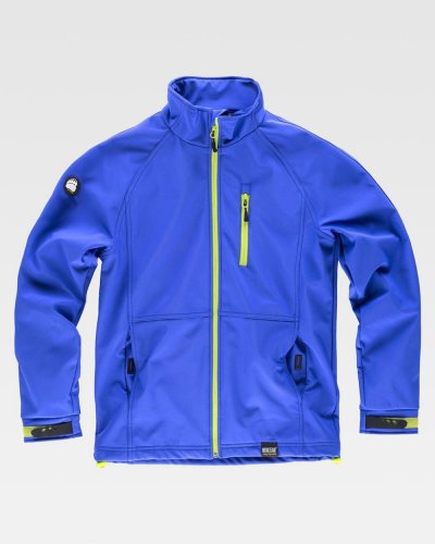 Giacca Workshell maniche raglan