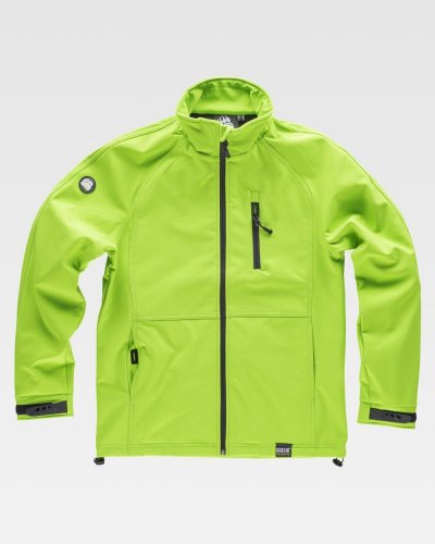 Giacca Workshell maniche raglan