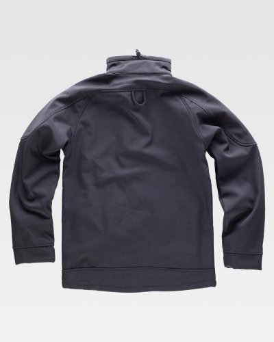 Giacca Workshell bicolore con rete interna