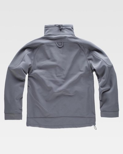Giacca Workshell bicolore con rete interna