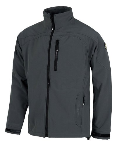 Giacca Workshell bicolore con rete interna LIGHT GREY