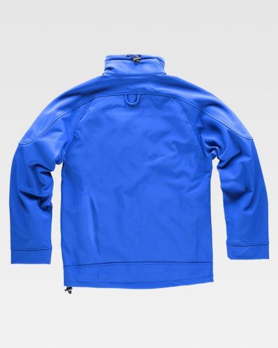 Giacca Workshell bicolore con rete interna