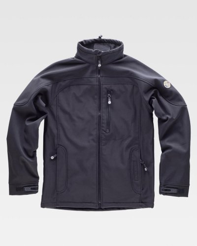 Giacca Workshell bicolore con rete interna