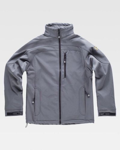 Giacca Workshell bicolore con rete interna