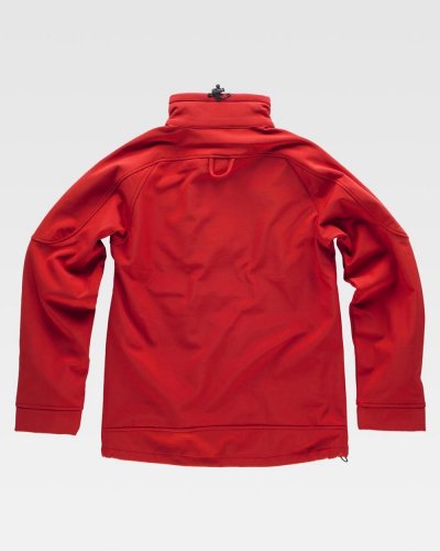 Giacca Workshell bicolore con rete interna
