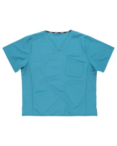 Casacca unisex elasticizzata manica corta TURQUOISE