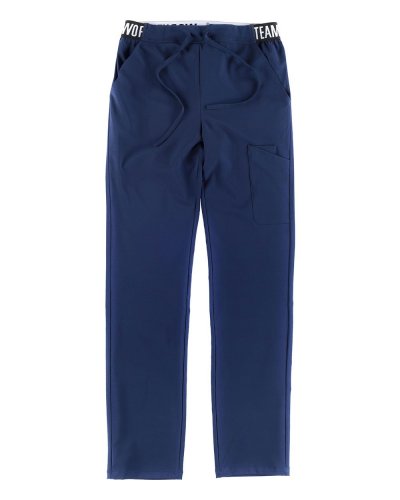 Pantalone multitasche elasticizzato unisex NAVY