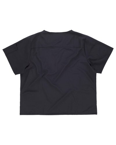 Casacca unisex elasticizzata manica corta con carrè