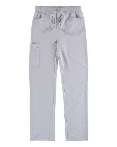 Pantalone elesticizzato multitasche LIGHT GREY